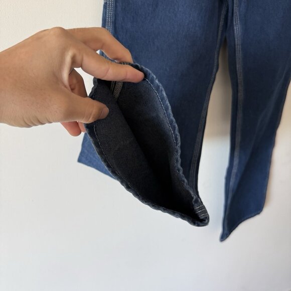 NWT Carhartt Men 29X32 Y2K Distressed Dungaree Carpenter Grunge STAINS!! - Picture 12 of 16